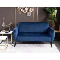SIGNAL - ELSA Velvet Sofa | Tkanina | Granatowy Bluvel 86 | Nogi wenge | z PL