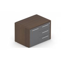 MASSONI - EXO Kontener podporowy EXKB 61 | 80,4x55x55,5h cm | 3 szuflady + 1-drzwiowa szafka