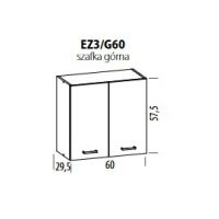 LIVEO - ELIZA Szafka EZ3/G60 | Górna 60 | 2 Drzwi