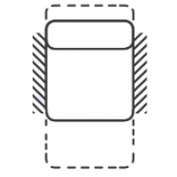 FENIKS MEBLE - PRESTIGE Fotel 1BB MN bez boków z funkcją relaks manualnym