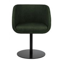 GROSPOL - JULA Krzesło Konferencyjne PB AUTO - RETURN Black | Podstawa Obrotowa z Funkcją Pamięci