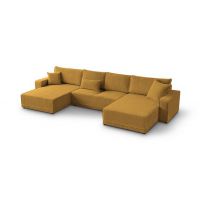 Mars Meble - PRIMO U GINGER Narożnik z funkcją i pojemnikiem PROMOCJA