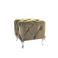 SIGNAL - HESTIA K VELVET Puf / Ławka | Beżowy Bluvel 28 | z PL