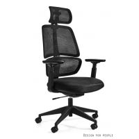 UNIQUE MEBLE - ERGO FOTEL OBROTOWY ZM-716A | Siedzisko tkanina