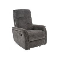SIGNAL - JOWISZ RAVEN Fotel rozkładany | Tkanina | Szary Raven 15 | z MR | DOSTĘPNY OD RĘKI