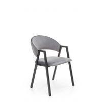 HALMAR - K473 Krzesło | popielaty