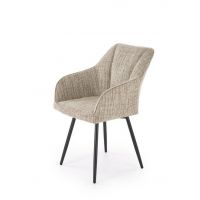 HALMAR - K576 Krzesło | Obrót siedziska | Beżowy