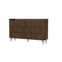 JUREK MEBLE - ADEMO Komoda 3 | Orzech