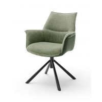 MC AKCENT - KONYA Krzesło | Obrót siedziska | Tkanina Oliwka | KO4S72OL