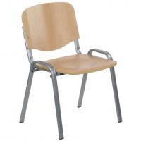 STEMA - Krzesło TDC-07 | Buk | Stelaż aluminium