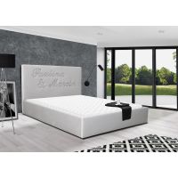 REWITEX - PREMIUM Łóżko z pojemnikiem | 160/200 | personalizowany zagłówek