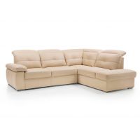 Bydgoskie Meble - LEGEND Narożnik 2,5F-E-1HT/BK//1HT/BK-E-2,5F Narożnik z funkcją spania i pojemnikiem | SONET