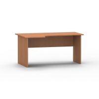 SEKTOR GROUP - Biurko M00163 | Na Stelażu Płytowym | 160x70 cm | 1-osobowe | Wolnostojące | Kształtowe