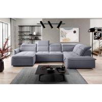 WERSAL - MURILLO XL Narożnik z elektrycznie wysuwanym siedziskiem i pojemnikiem