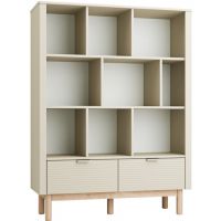 PINIO - MILOO Regał Duży | Szampański