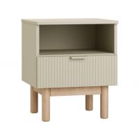 PINIO - MILOO Stolik nocny | Szampański