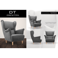 DREW-TON - NARDO FOTEL KOMINKOWY