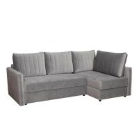 MEBLE BEST - HALLS Narożnik z funkcją spania i pojemnikiem