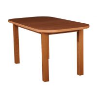 Meblarz - STÓŁ LAMINAT | Blat owal | 150x80+40 | Nogi proste