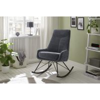 MC AKCENT - ORIENT Fotel bujany | Tkanina strukturalna antracyt | OTKS94AN