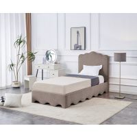 HALMAR - ORSO 90 Łóżko | beżowy