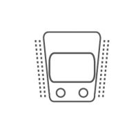 FENIKS MEBLE - PESARO Barek BK TRAPEZ z dwoma chłodzeniami trapez