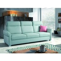 PMW - PLATO Sofa 3F z funkcją spania i regulowanymi zagłówkami