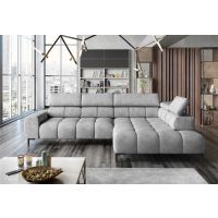 WERSAL - PLAZA L Narożnik elektrycznie wysuwane siedzisko