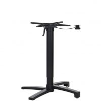 STEMA - Podstawa do stolika SH-C06/B | Regulowana wysokość 73-111 cm | Uchylna | Czarna