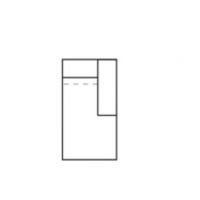 ETAP SOFA - MELLOW Segment REC/BK prawy