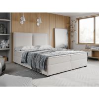 STOLLECH - SANTI Bonnell Łóżko kontynentalne z pojemnikiem ( sprężyny bonell) | 160/200