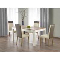 HALMAR - Stół Seweryn dąb sonoma/biały 160-300x90 | z PL | DOSTĘPNY OD RĘKI