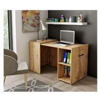 HELVETIA MEBLE WIERUSZÓW - SMART Biurko wysuwane 24N0LV03 | Laminat | Dąb Wotan