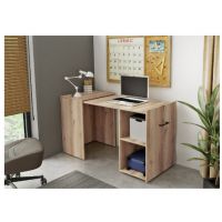 HELVETIA MEBLE WIERUSZÓW - SMART Biurko wysuwane 24N3LV03 | Laminat | Dąb Grand Naturalny