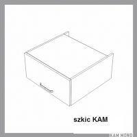 KAM - KAMMONO Szafka SNO60/29N | Górna | Nad słupek AGD | Front nowoczesny P4