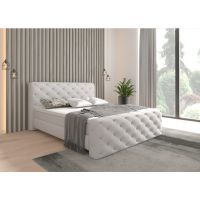 MEBLE BEST - SOLAR Łóżko Kontynentalne z pojemnikiem | 160x200