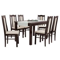 STOLMEB - Stół Emil 200x90+50 naturalna okleina