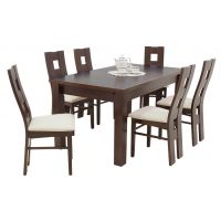 STOLMEB - Stół Jakub 130x80+2x43 naturalna okleina