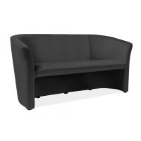 SIGNAL - TM-3 Velvet Sofa | Tkanina | Czarny Bluvel 19