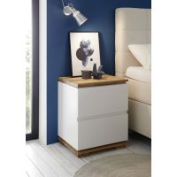 MC AKCENT - TUNIS Szafka nocna | Biały mat | Dąb | 80261AW2