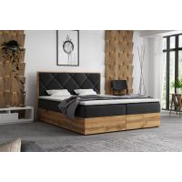 LINNEO - TULON WOOD Łóżko z pojemnikem 140/200