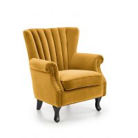 HALMAR - TITAN Fotel | musztardowy