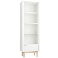 PINIO - MILOO Regał Wysoki | Biały