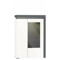 Restol - THEA WHITE Witryna WHW - 2P biały połysk