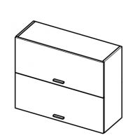 LAYMAN - BLANKA Szafka WPO 6/72 górna 60 cm 2 klapy