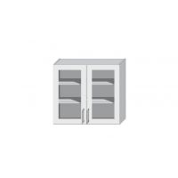 Stolkar - NATALIA Szafka WS80 | Górna 2 drzwi witryna