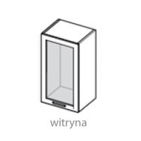 LAYMAN - NAVIA Szafka WW 6/58 1D kuchenna 60 cm witryna górna