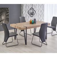 HALMAR - YOHANN Stół 170x90 | Dąb San remo | Nogi czarne