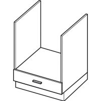 LAYMAN - ITALIA Szafka ZK45 | Akryl | Szafka dolna 45 | Zabudowa piekarnika