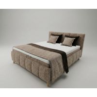 MEBLE BEST - ALBA Łóżko z pojemnikiem 180x200 | Materac 7 stref | HR | Kokos